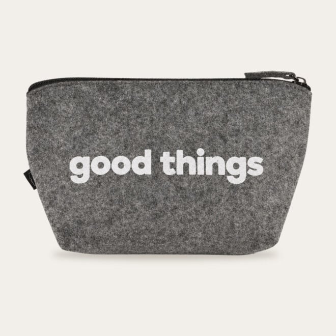 Montana RPET Felt Cosmetic Bag