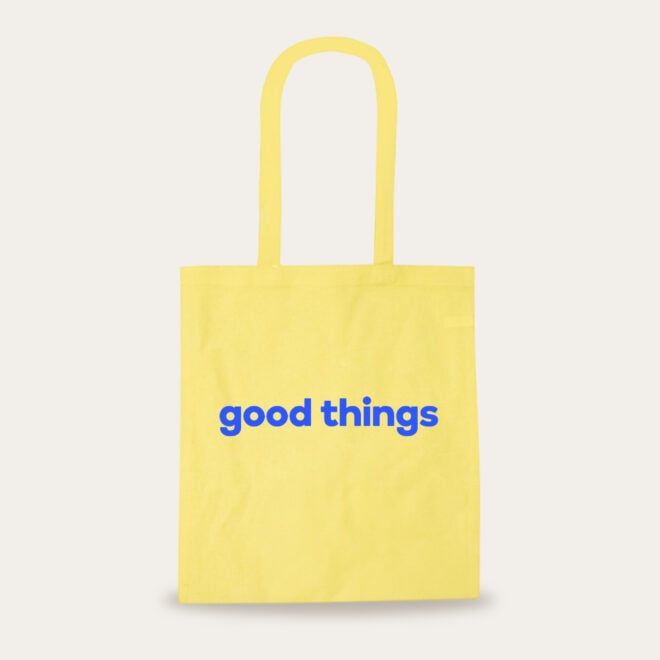 Recycled Colourful Cotton Tote Bag