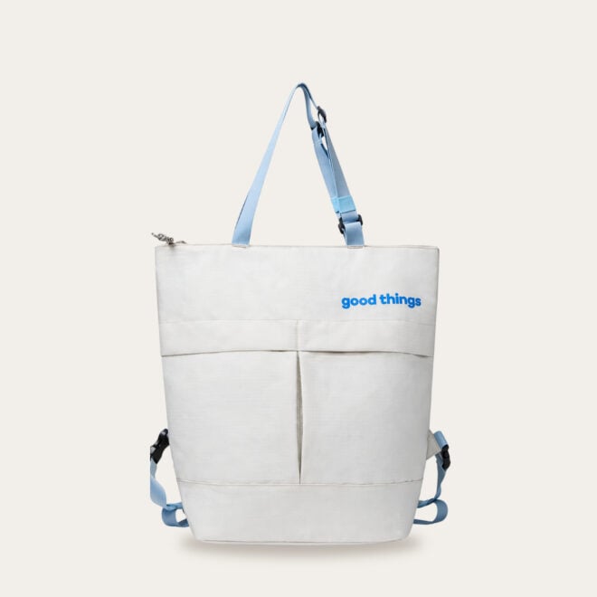 Tote Backpack Hybrid Bag